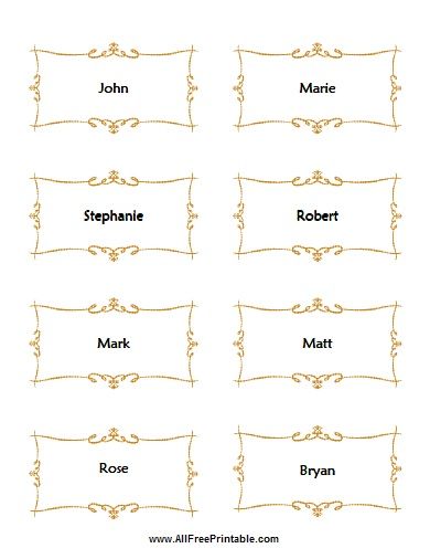 Best 25+ Free place card template ideas on Pinterest DIY place - table tent template Best 25+ Free place card template ideas on Pinterest DIY place - table tent template