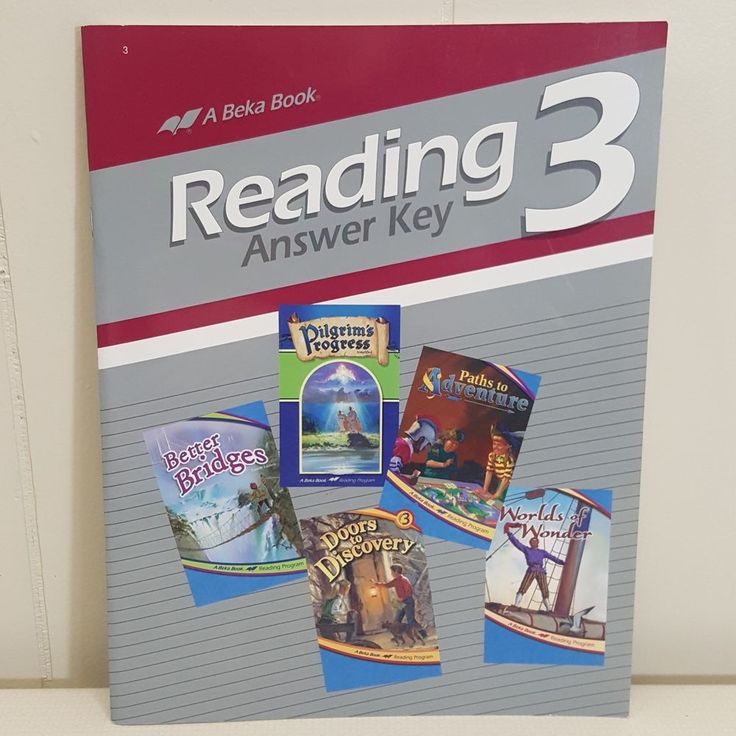ABeka Reading 3 Answer Key Book Homeschool A Beka 3rd Grade | A beka