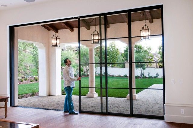 Pin By Isabel Jeynes On Garden Patio Inspiration Mediterranean Homes French Doors Windows And - Steel Sliding Glass Patio Doors Pin By Isabel Jeynes On Garden Patio Inspiration Mediterranean Homes French Doors Windows And - Steel Sliding Glass Patio Doors