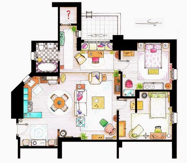 18 best Floor Plans from TV & Movie Homes! images on Pinterest ... 18 best Floor Plans from TV & Movie Homes! images on Pinterest ...