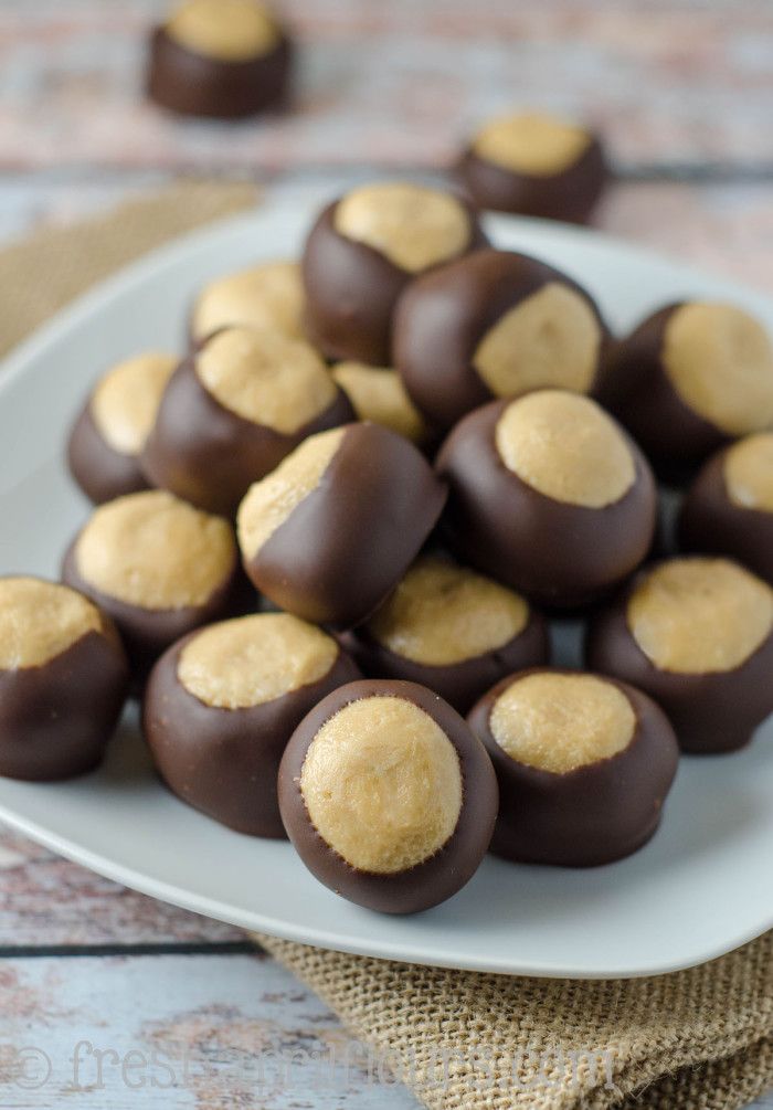 Buckeye Candy Recipe Just desserts, Chocolate chip pie Buckeye Candy Recipe Just desserts, Chocolate chip pie