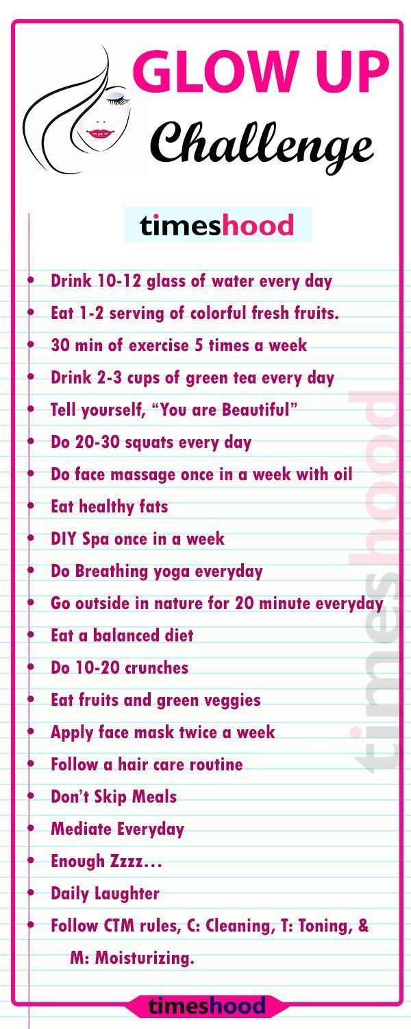 Glow Up Challenge: 25 beste Pflegetipps, die für immer leuchten #beste #challen...