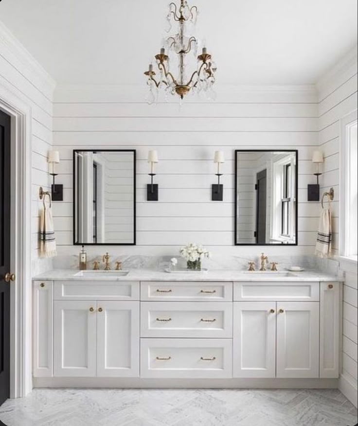 Hamptons style bathroom | Bathroom redesign, Hampton style bathrooms