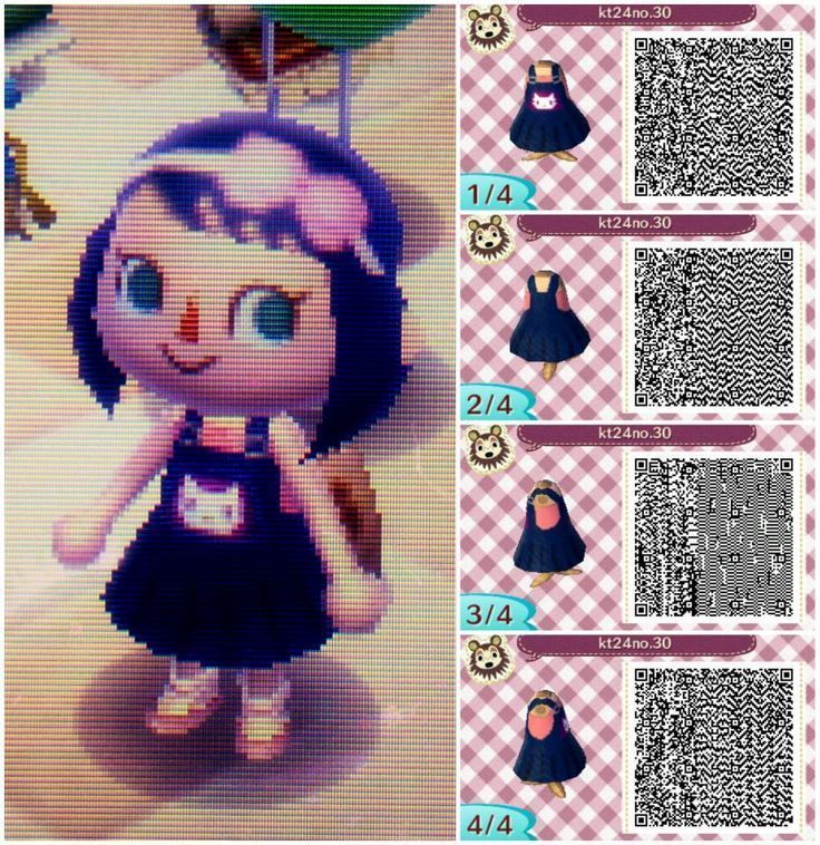 511 Best Acnl Wearables Images Outfits Animal In Acnl Flower Qr