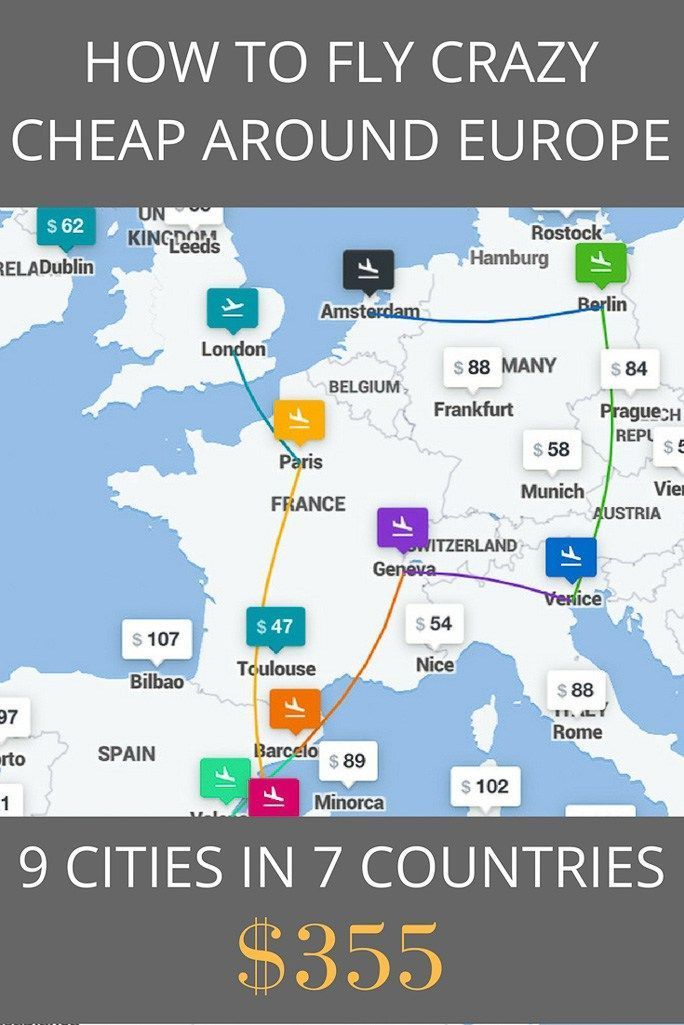Reserve Vuelos Baratos Alrededor De Europa Con Este Truco En Este Ejemplo Llegar A 9 P Alred Vacaciones En Europa Viaje A Europa Buscar Vuelos Baratos