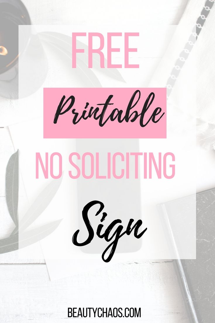 free printable no soliciting sign no soliciting signs no soliciting