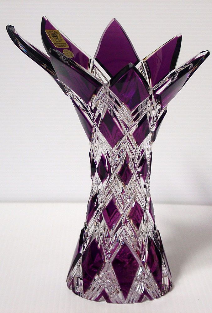 Royal Air Force Vase Flower Crystal Glass Military Gift BGK53 Royal Air Force Vase Flower Crystal Glass Military Gift BGK53