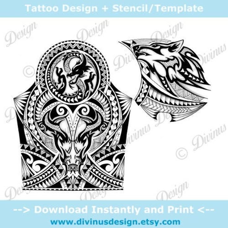 Tribal Tattoo Ideas For Shoulder And Chest Tattoos For Women Tribal Wolf Tattoo Wolf Tattoos Tribal Wolf
