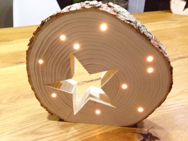 Weihnachtsdekoration ideen lichterkette eimer holz. skandinavische ...