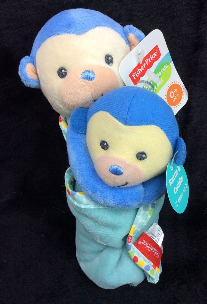 fisher price blanket and rattle set