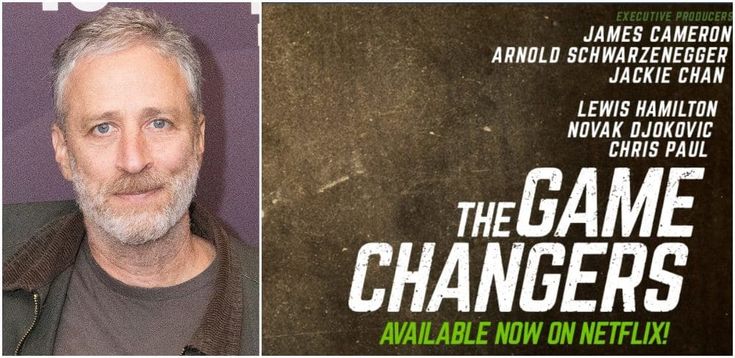 Jon Stewart Hosts Game Changers Screening Promoting Vegan Diet Jon Stewart Vegan Diet What Is Positive