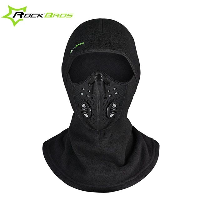 ROCKBROS Winter Face Mask Cycling Running Snowboard Ski Warm Windproof Scarf Cap