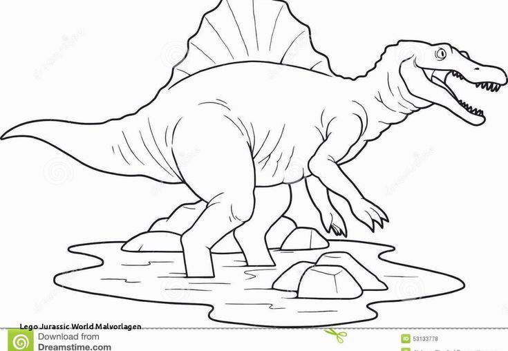 malvorlage spinosaurus Malvorlagencr Malvorlagen tiere Ausmalen