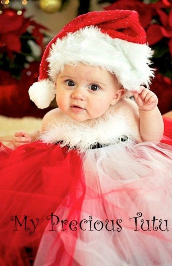 Christmas Santa Dress Tulle Dress Santa Baby Santa Tutu Etsy Santa Dress Tutu Dresses