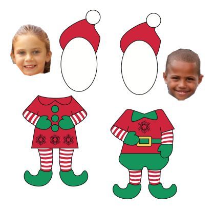18 bricolages sur le thème des lutins de Noël à faire avec vos enfants