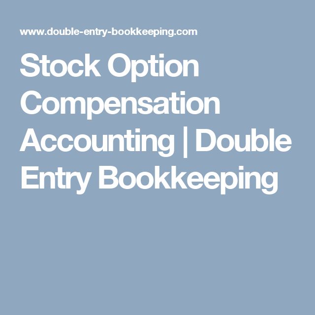 Compensation expense stock options journal entry