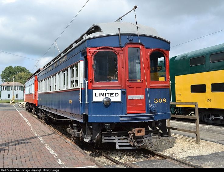 CAE 308 Chicago Aurora & Elgin Jewett Car Co. Interurban at Union CAE 308 Chicago Aurora & Elgin Jewett Car Co. Interurban at Union