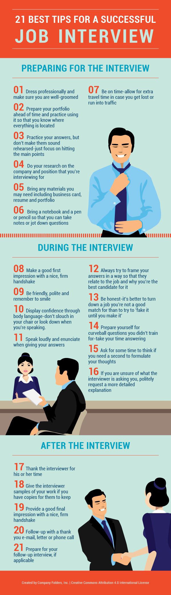 tips for acing a job interview