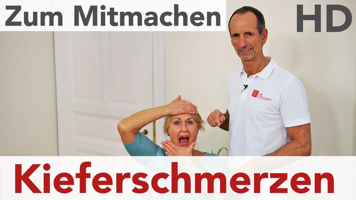 Kieferschmerzen // Ursachen, Übungen mit der Faszienrolle, Übungen, Kief...