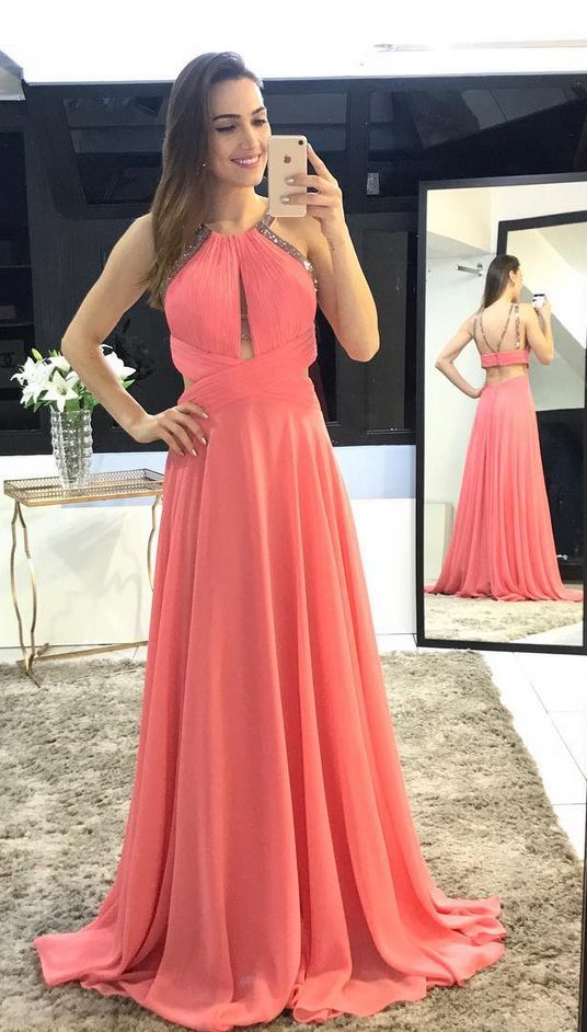 Watermelon Prom Dress UK