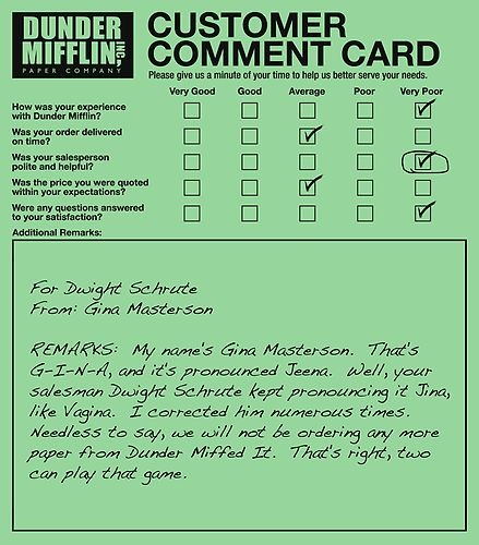 13 best Dunder Mifflin Complaints images on Pinterest Dunder - dwight schrute resume 13 best Dunder Mifflin Complaints images on Pinterest Dunder - dwight schrute resume