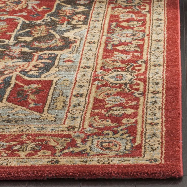 9' x 12' Red SAFAVIEH Mahal Collection MAH625D Traditional Oriental Non-Shedding Living Room Bedroom Dining Home Office Area Rug Red 9' x 12' Red SAFAVIEH Mahal Collection MAH625D Traditional Oriental Non-Shedding Living Room Bedroom Dining Home Office Area Rug Red