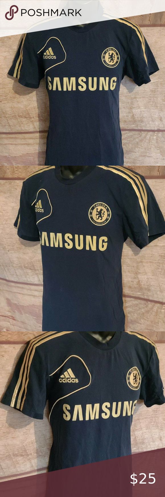 Adidas Chelsea Football Club Soccer Jersey Small Chelsea Football Chelsea Football Club Soccer Club