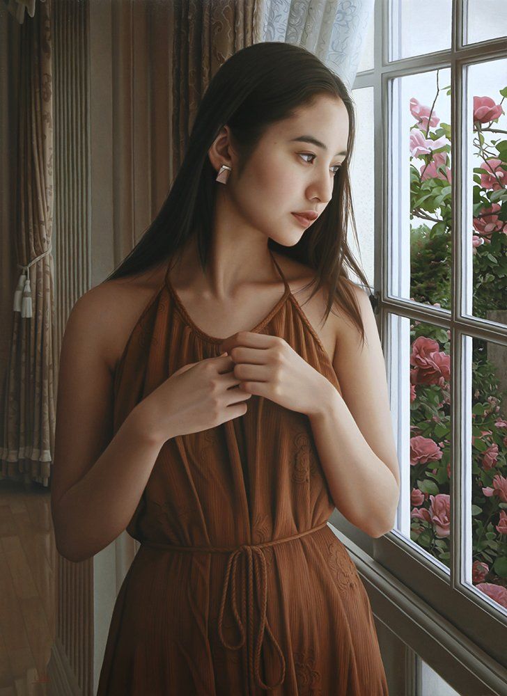 岡靖知 画家 Hyper Realistic Paintings Portrait Portrait Painting 岡靖知 画家 Hyper Realistic Paintings Portrait Portrait Painting