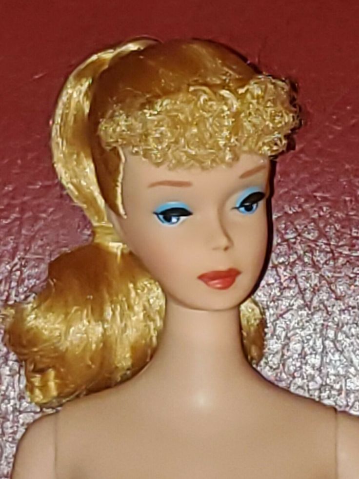 Vintage Barbie Ponytail 1960 4 HTF Soft Shiny Hair No Green Excellent