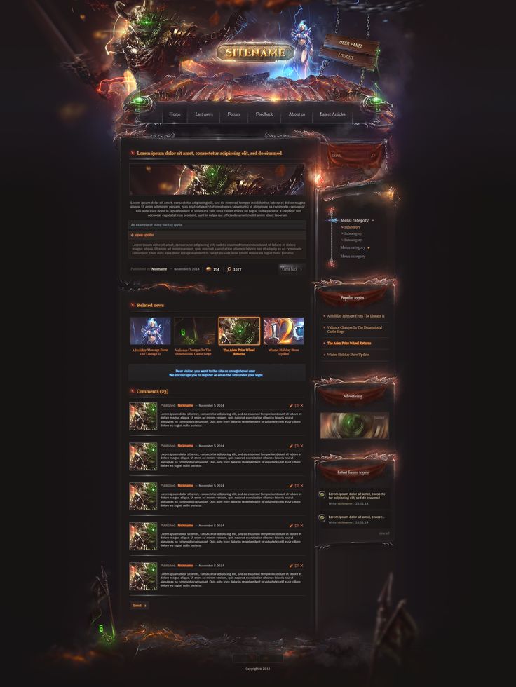 website templates fantasy 23 best fantasy website design images on pinterest website templates fantasy 23 best fantasy website design images on pinterest