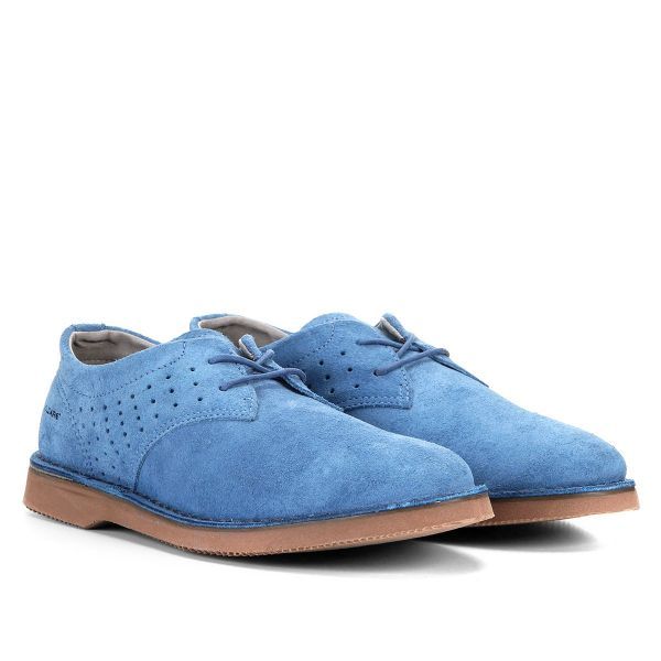 Sapato Casual Couro Kildare Filey Camurca - Azul - Sapato Casual Couro Kildare Filey Camurca | Sapato casual, Sapatos sociais masculinos, Sapatos