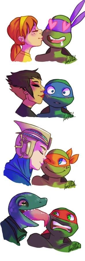 Tmnt Girlz By Anggrc On Deviantart In 2023 Teenage Mutant Ninja Turtles Art Teenage Mutant