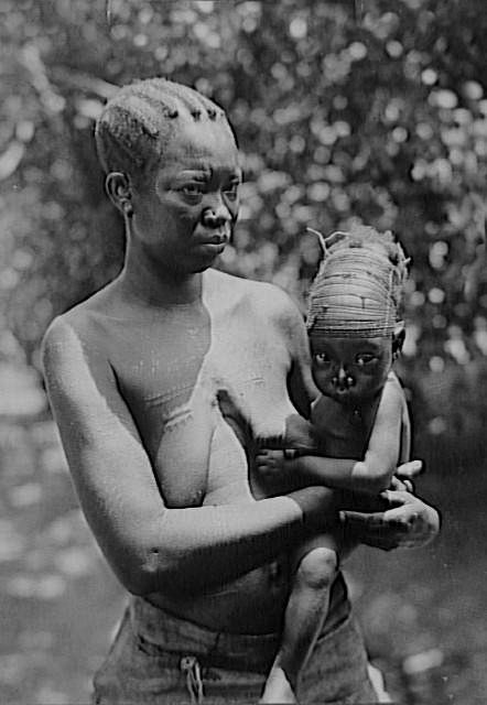 Afrikaner Mutter Cosplay Lutschen