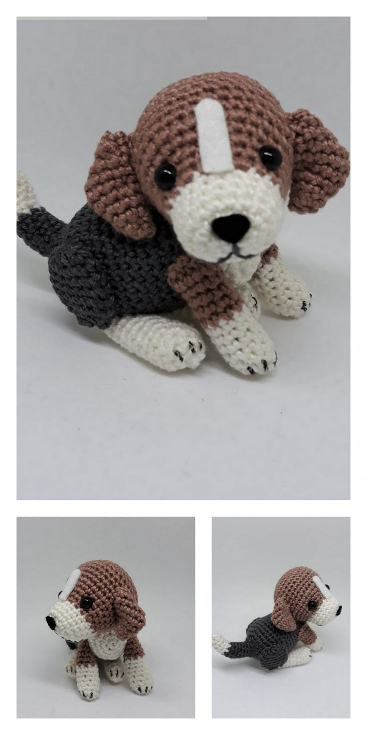 Jami el Puli Perro de Juguete Suave de ganchillo hecho a Mano Amigurumis