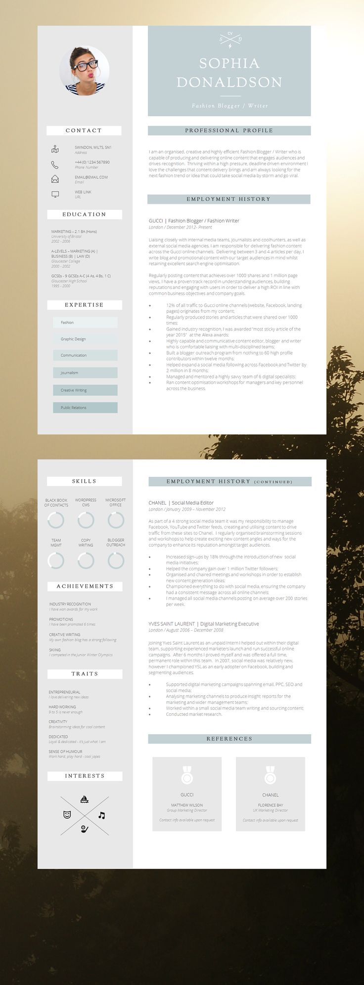 cool cv templates
