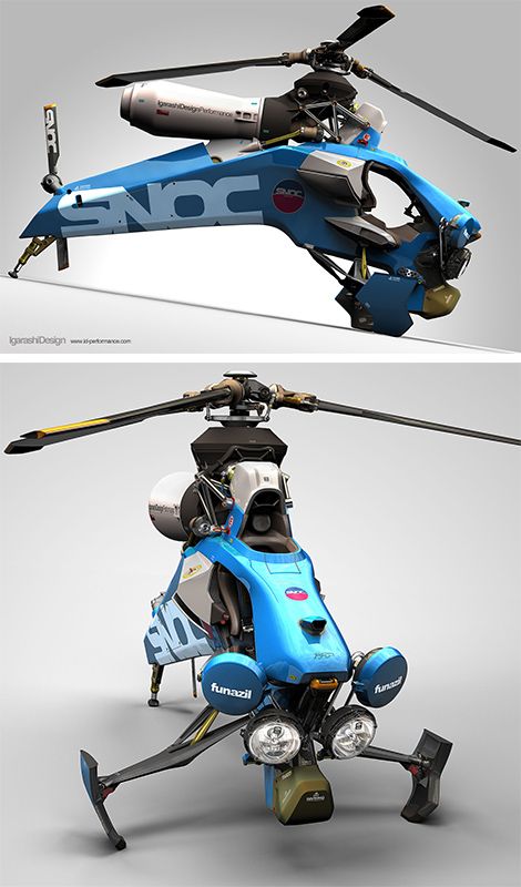 Helicopter Concept by Igarashi Design | Concept | Gear Helicopter Concept by Igarashi Design | Concept | Gear