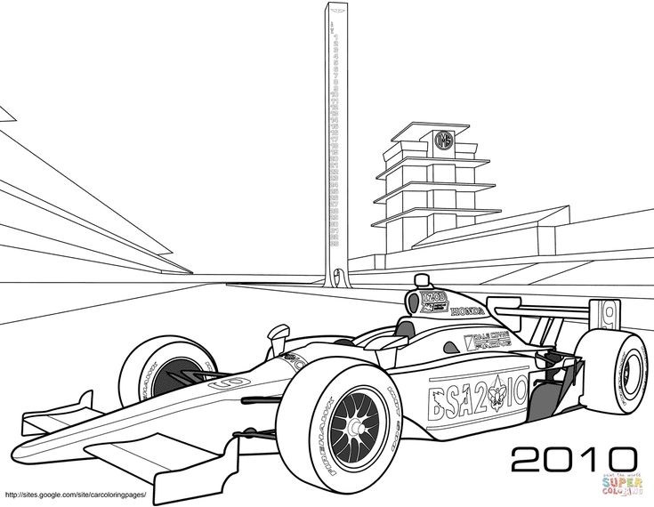 Download Formula 1 Coloring Pages Download | Race car coloring pages, Cars coloring pages, Tractor ...