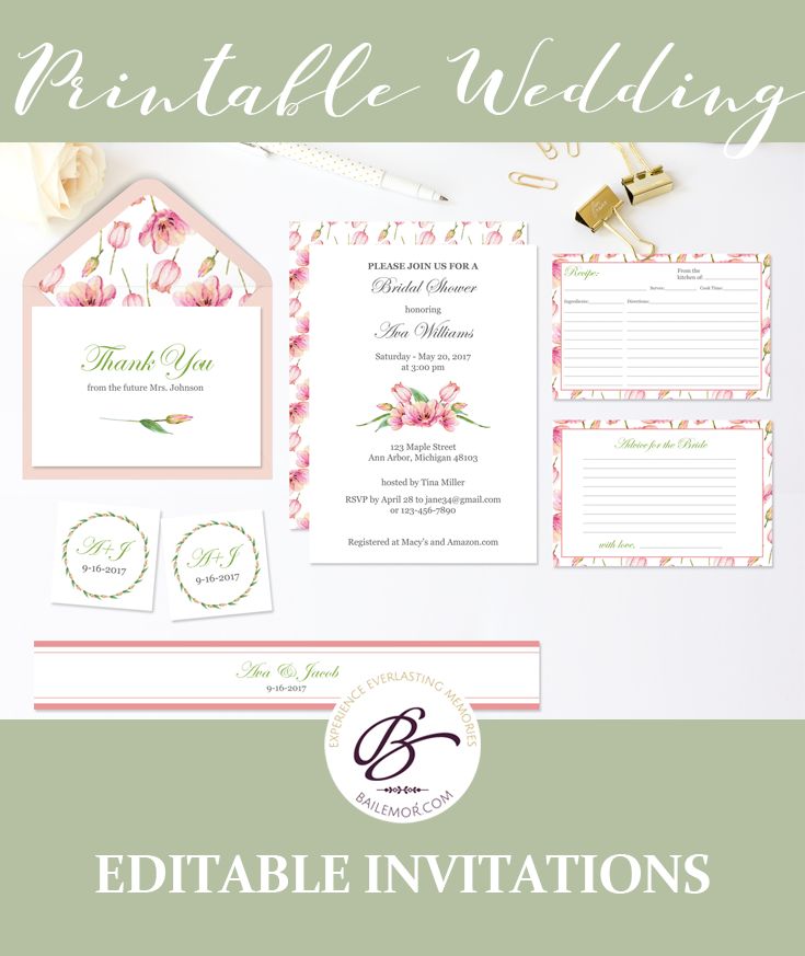 43 best Wedding Invitation Templates images on Pinterest Wedding - invitation template bridal shower 43 best Wedding Invitation Templates images on Pinterest Wedding - invitation template bridal shower