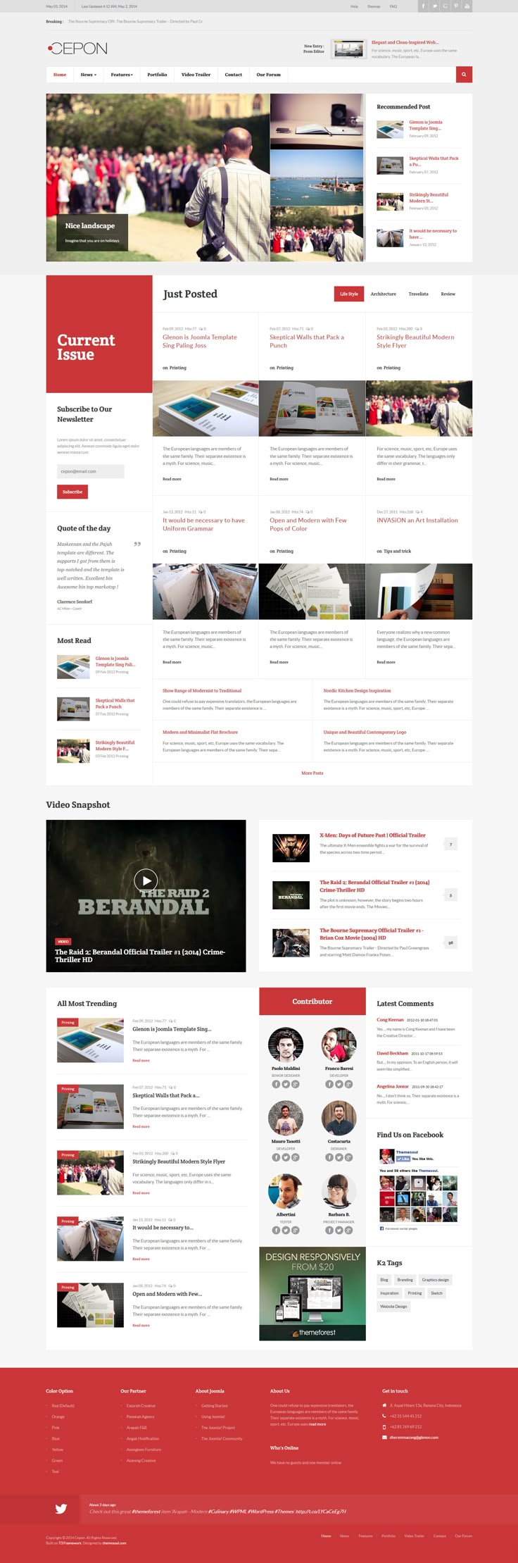 how to create a website template