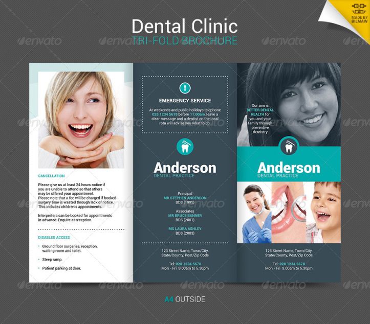 7 best 5 dentist brochure promotion tips images on pinterest best clinic marketing flyer