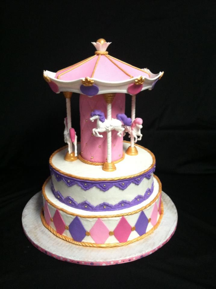 Pinterest Carousel Cake Pinterest Carousel Cake