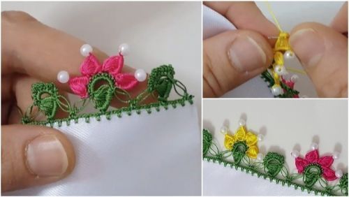 Rekor Beğeni Alan 37 Tığ İşi Çiçek Motifli İnci Boncuklu Oya Modelleri Rekor Beğeni Alan 37 Tığ İşi Çiçek Motifli İnci Boncuklu Oya Modelleri