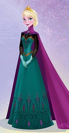 elsa coronation dress - Google Search | Elsa coronation, Elsa ...
