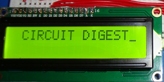 LCD Interfacing with 8051 Microcontroller | Microcontrollers