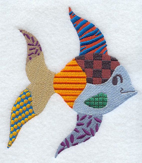 Movimiento libre de máquina de coser bloques 12 Embroidery Designs Edredón en 9 Tamaños