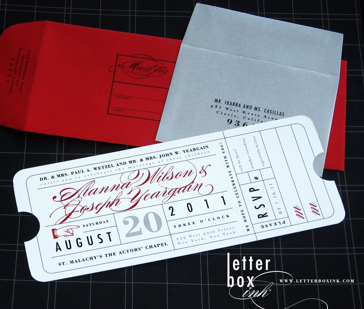 9 best Ticket Wedding Invitation images on Pinterest Ticket - movie ticket invitations template 9 best Ticket Wedding Invitation images on Pinterest Ticket - movie ticket invitations template