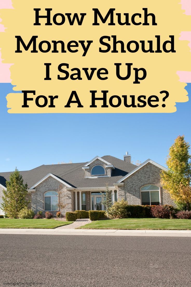 A House With The Words How Much Money Should I Save Up For A House A House With The Words How Much Money Should I Save Up For A House
