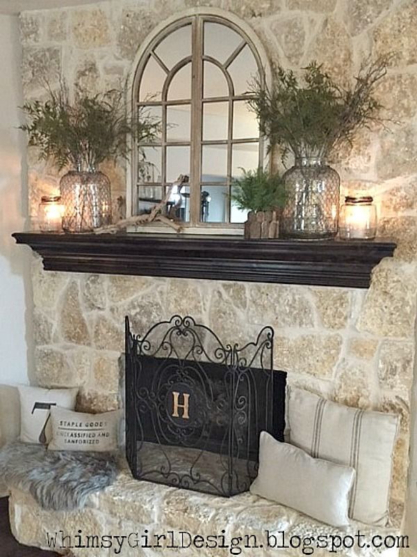 26 Above Fireplace Decor Ideas 26 Above Fireplace Decor Ideas, How To Decorate Large Wall Above Fireplace