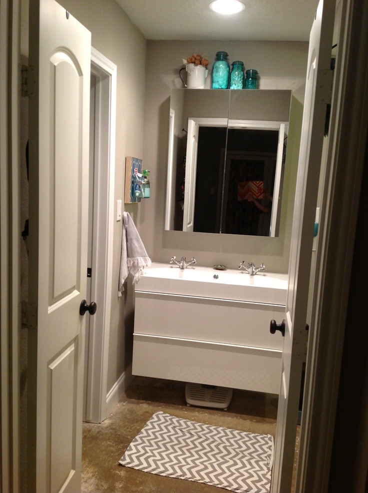 Small Master Bathroom Redo Floating Vanity From Ikea With Of Floating Vanity Cabinet Ikea Small Master Bathroom Redo Floating Vanity From Ikea With Of Floating Vanity Cabinet Ikea