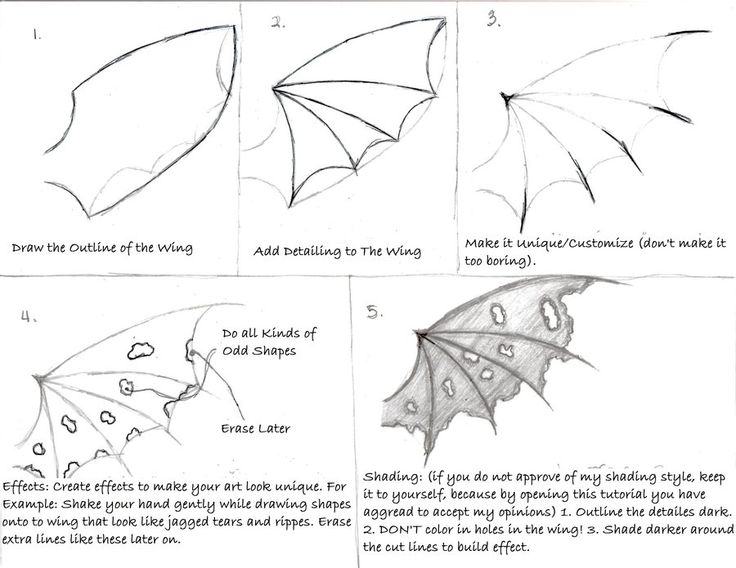 Demon Wing Tutorial by snowball1948 on deviantART | Wings ...